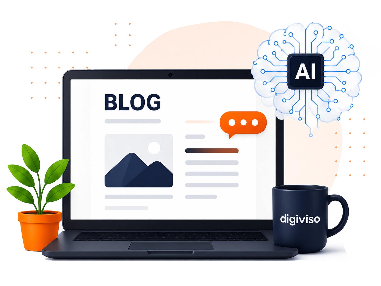 Digiviso AI Powered Blog Hero