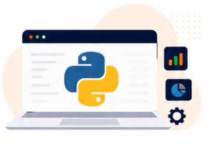 Python AI Illustration